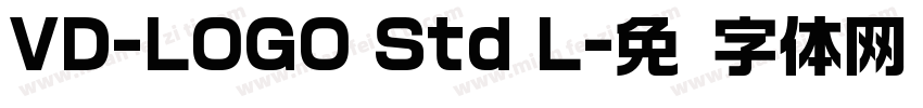 VD-LOGO Std L字体转换